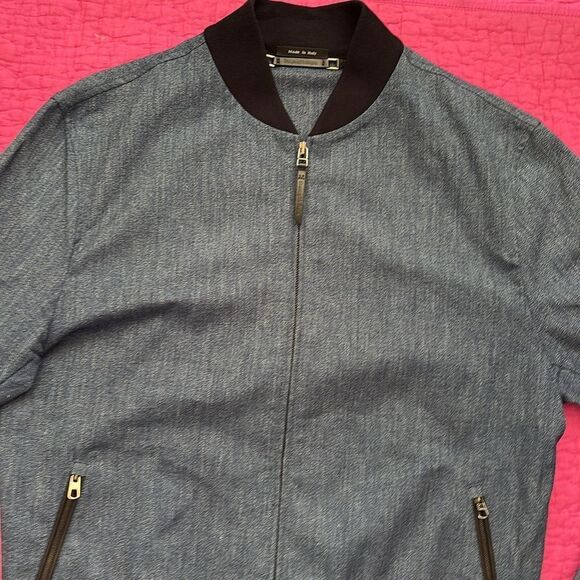 Ermengildo Zegna 100% cotton Jean bomber, 48R (M) - Picture 2 of 13